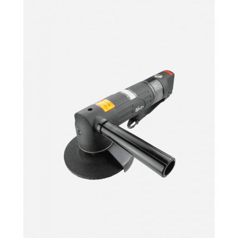 5-in Industrial Pneumatic Angle Grinder with side Handle, 1 Horsepower, 11000RPM