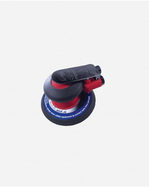 Master Palm 5" Industrial Steadfast Low Height Random Orbital Sander With Screw-on backing pad