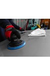 6"  Heavy Duty Dual Action Orbital Palm Air Sander With Self Dust Collect Sack, 1.2hp, 11000 Rpm