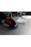 6"  Heavy Duty Dual Action Orbital Palm Air Sander With Self Dust Collect Sack, 1.2hp, 11000 Rpm