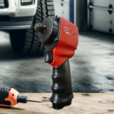 Mini Light Weight Impact Wrench, 1/2" Square Drive, Max. 480 ft-lb