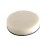 Hook and Loop White Polisher Flat Foam Buffer Pads - Medium Soft White Pads - Set of 3 - Air Polisher Accessory, 3 inch