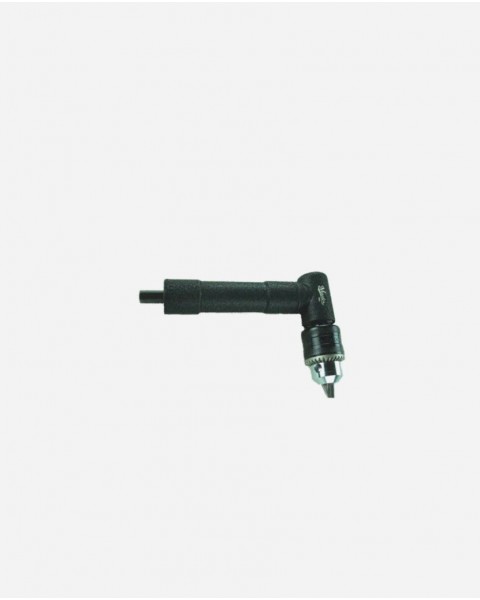 Master Palm  Pneumatic Air Screwdriver to Right Angle Pneumatic Air Drill Extended Shaft Adapter with 1/4-inch Keyed Chuck