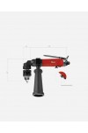 3/8 inch Right Angle Air Drill Reversible, 1700 Rpm, Keyed Chuck - 1700 rpm