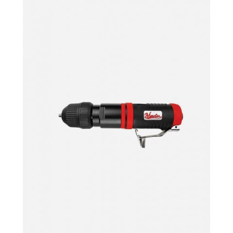 Industrial Heavy Duty 3/8" Straight Inline Air Drill, Jacobs Keyless Quick Change Chuck, 2500 Rpm, 0.9 Hp