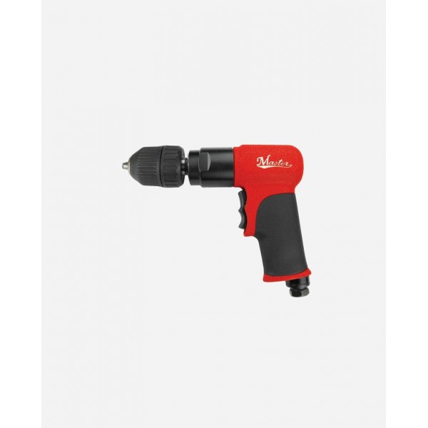 Non-Reversible 3/8 inch Pistol Grip Air Drill Heavy Duty, 1800 Rpm