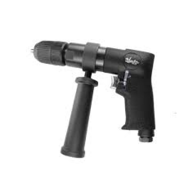 1/2 Inch Heavy-Duty Air Reversible Drill with Keyl...